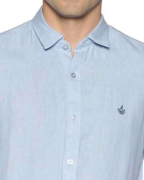 Image de Chemise lin ML unie unité -  4 XL CIEL