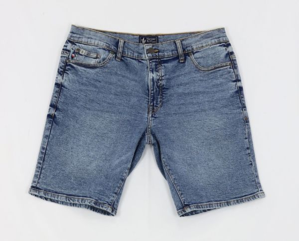 Image de Bermuda denim élasthane unité -  48 LIGHT BLUE