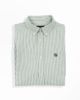 Image de Chemise Oxford rayée fine unité -  3 XL KAKI