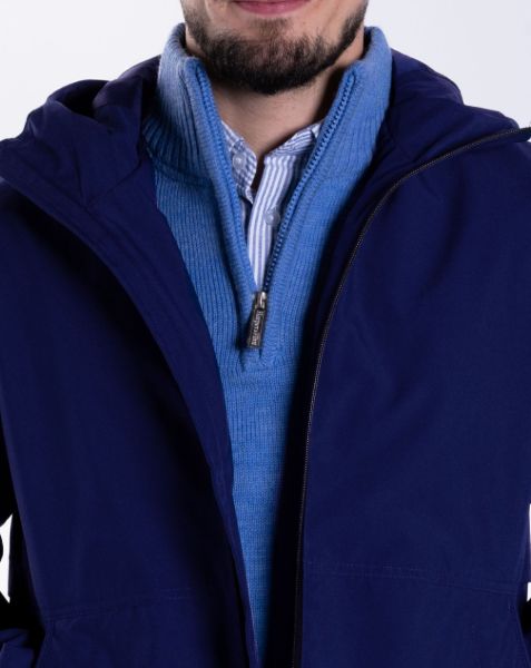 Image de Veste coupe-vent capuche pack 15p / 33€p -  Pack MARINE