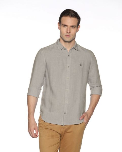 Image de Chemise lin ML unie unité -  4 XL NATUREL