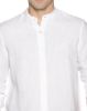 Image de Chemise lin col Mao unité -  4 XL BLANC