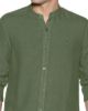Image de Chemise lin col Mao unité -  4 XL KAKI