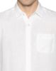 Image de Chemise en lin MCourtes unité -  2 XL BLANC