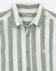 Image de Chemise lin larges rayures pack de 16 pièces ( 22.00 €/p ) -  Pack KAKI