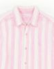 Image de Chemise lin larges rayures unité -  XL ROSE