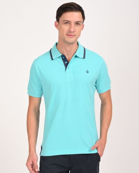 Image de polo Harper petit logo unité -  S TURQUOISE