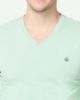 Image de T shirt col V unité -  XL AQUA