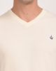 Image de T shirt col V unité -  4 XL CREME