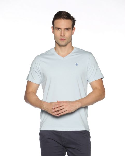 Image de T shirt col V unité -  L GLACIER