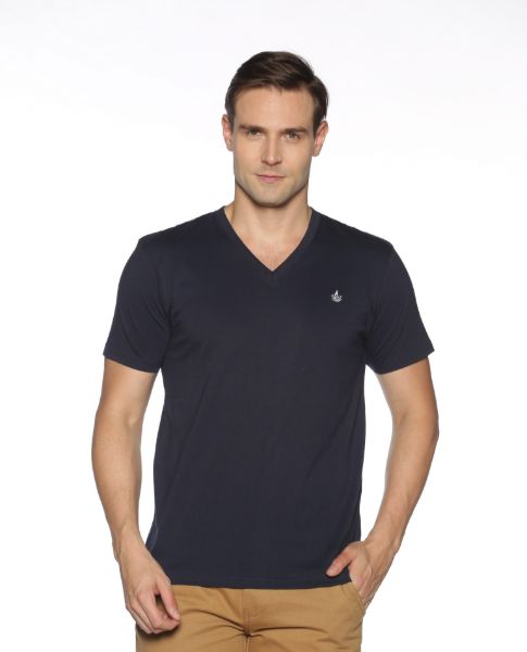Image de T shirt col V unité -  4 XL MARINE