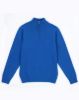 Image de Pull coton demi zip unité -  S COBALT