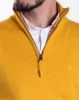 Image de Pull coton demi zip unité -  3 XL SAFRAN