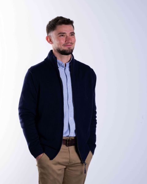 Image de Gilet coton zipé unité -  M MARINE