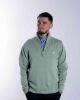 Image de Pull coton demi zip unité -  S CELADON