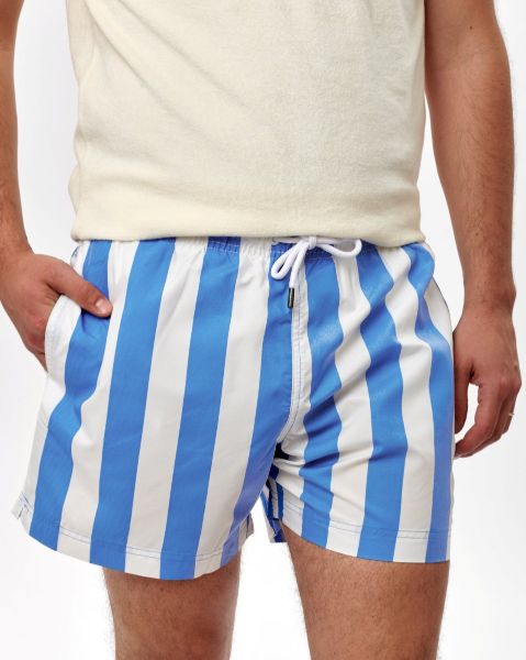Image de MAILLOT Homme larges rayures unité -  M CIEL