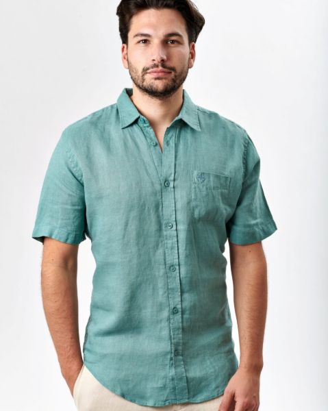 Image de Chemise en lin MCourtes unité -  3 XL LAGON