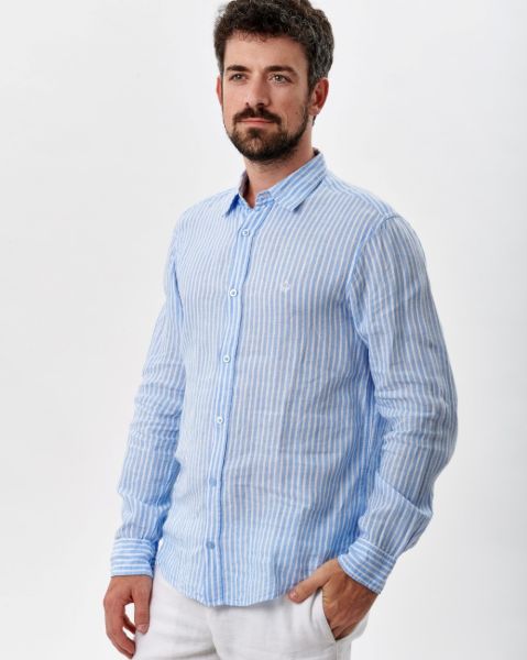 Image de Chemise en lin Rayée unité -  S CIEL