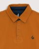 Image de Sweat col polo unité -  XL COGNAC