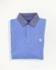 Image de Sweat col polo jeans unité -  XL CIEL