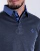 Image de Sweat col polo jeans pack de 18 p ( 18€/pièce ) -  Pack MARINE / CIEL