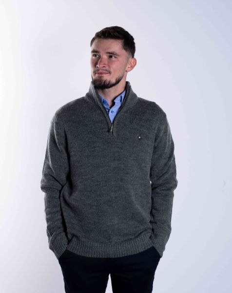 Image de Pull laine Harper unité -  XL ANTHRA/MARINE