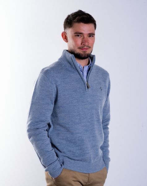 Image de Pull laine Harper unité -  3 XL CIEL