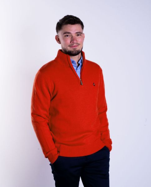 Image de Pull laine Harper unité -  XL ROUGE