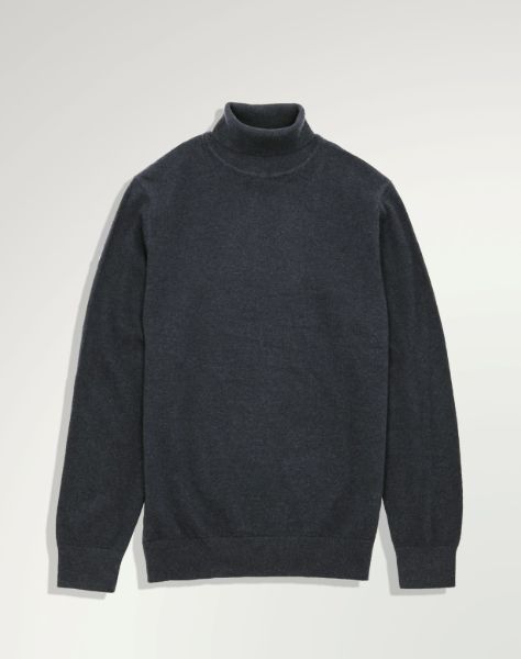 Image de Pull col roulé cahemire unité -  L ANTHRACITE