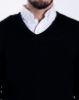 Image de Pull col V cahemire unité -  M NOIR
