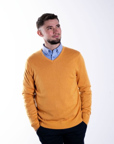 Image de Pull col V cahemire pack de 10 pièces ( 30.00 € / p ) -  Pack SAFRAN