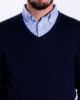 Image de Pull col V cahemire unité -  XL MARINE