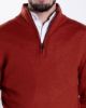 Image de Pull col camionneur cahemire unité -  3 XL ROUILLE