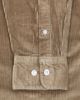Image de Chemises velours côtélé unité -  S BEIGE