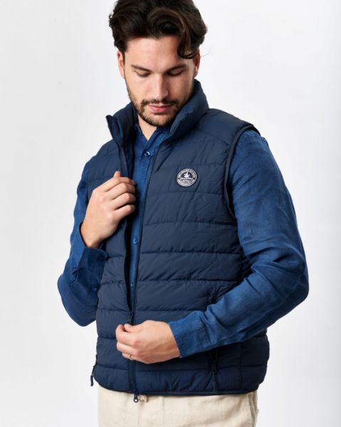 Image de Doudoune Sans Manche unité -  3 XL BLEU NUIT