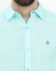 Image de Chemise lin ML unie unité -  4 XL TURQUOISE