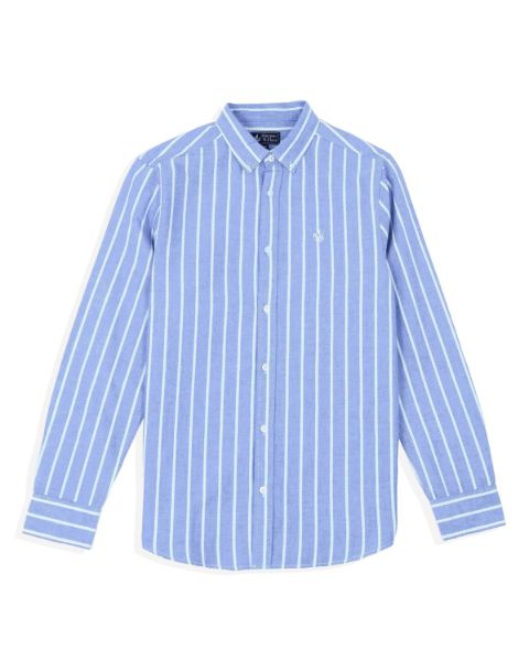 Image de Chemise Oxford rayée large unité -  XL Transat