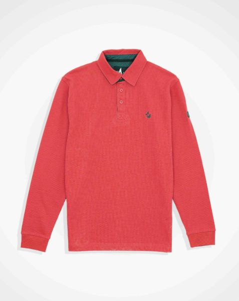 Image de Sweat col polo unité -  3 XL CORAIL