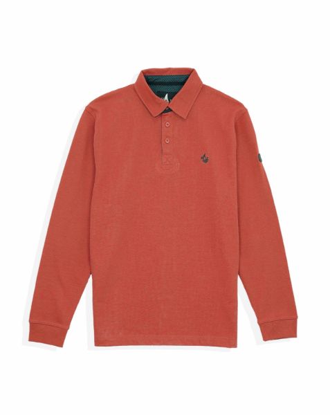 Image de Sweat col polo unité -  2 XL ROUILLE
