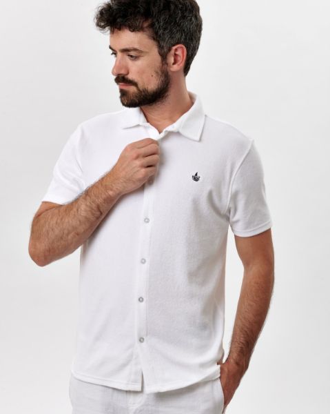 Image de polo éponge gilet unité -  3 XL BLANC