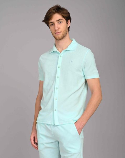 Image de polo éponge gilet unité -  S VERT MENTHE
