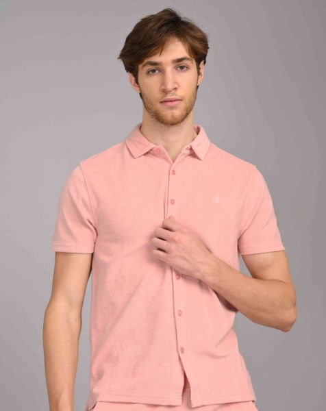 Image de polo éponge gilet unité -  M VIEUX ROSE