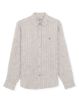 Image de Chemise en lin ML rayée pack de 16 p  ( 22€/pièce ) -  Pack TAUPE