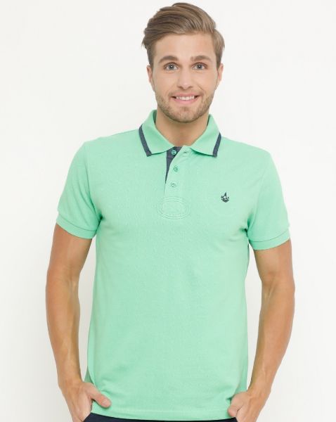 Image de polo Harper petit logo unité -  4 XL PISTACHE
