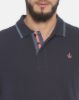 Image de polo Harper petit logo unité -  3 XL MARINE/ CORAIL
