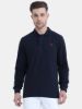 Image de Polo manches L maille piquée small pack de 5 p ( 15 €/pièce ) -  Pack MARINE