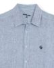 Image de Chemise lin fine rayures transat unité -  2 XL MARINE