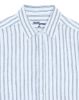 Image de Chemise lin fine rayures Cambridge pack de 16 p ( 22.00 €/p ) -  Pack MARINE