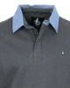 Image de Sweat col polo jeans unité -  3 XL ANTHRACITE
