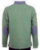 Image de Sweat col polo jeans unité -  4 XL VERT MOUSSE